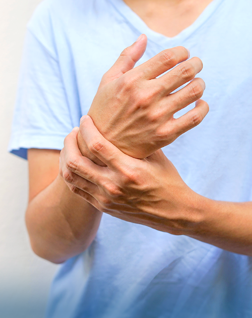Wrist injury pain assistance needed